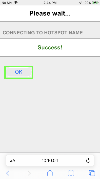 Connection Successful